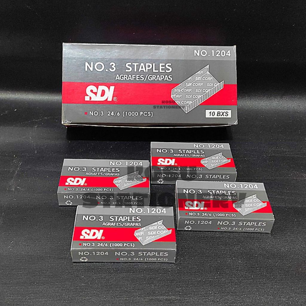 

ISI STAPLES / ISI STAPLER / REFILL STAPLES BESAR SDI NO. 3