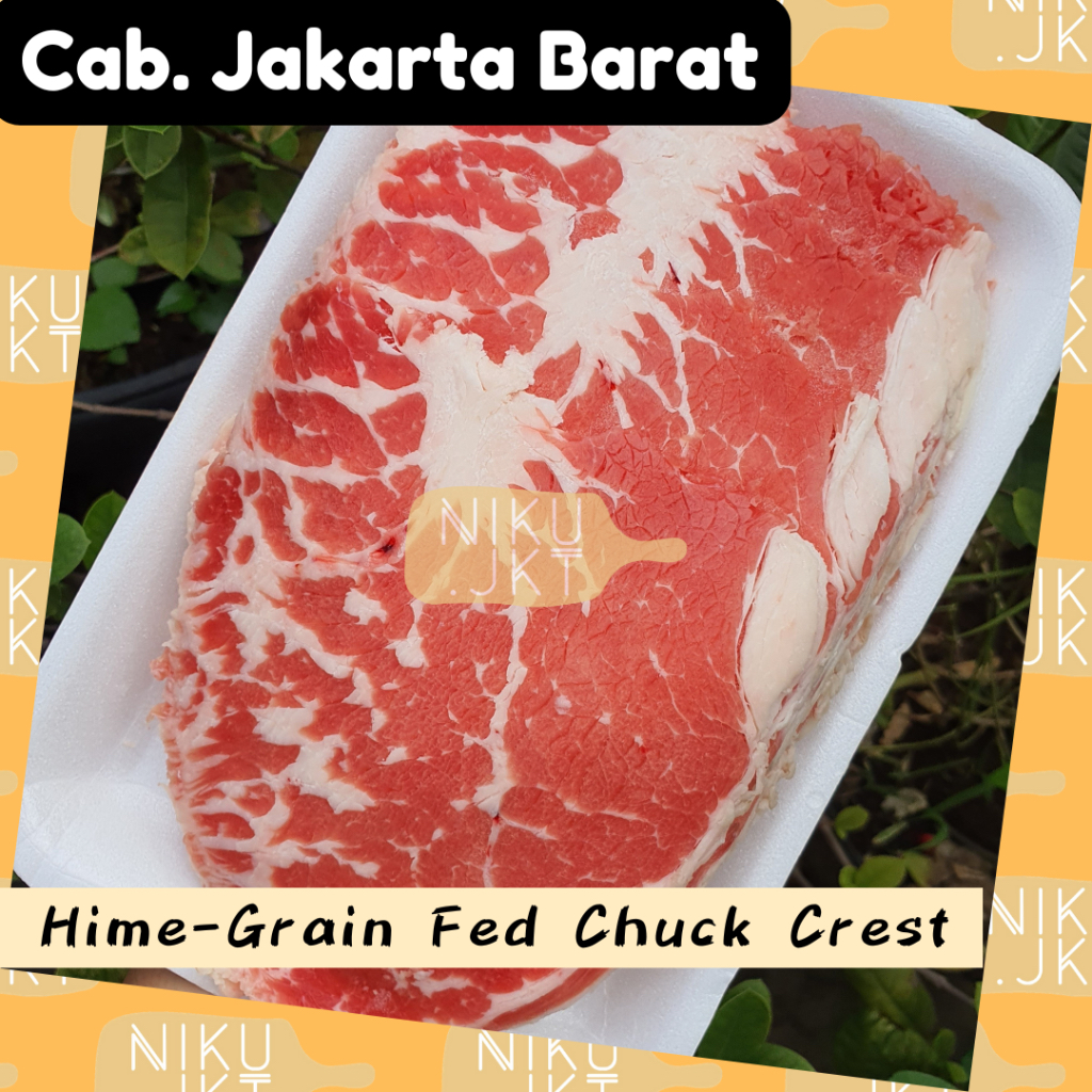 

Daging Sapi Beef Slice HALAL Grain Fed Chuck Crest - 500gr