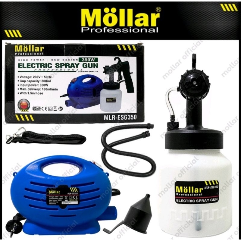 Sprygun electric mollar ESG350 Srprygun alat cat semprot listrik