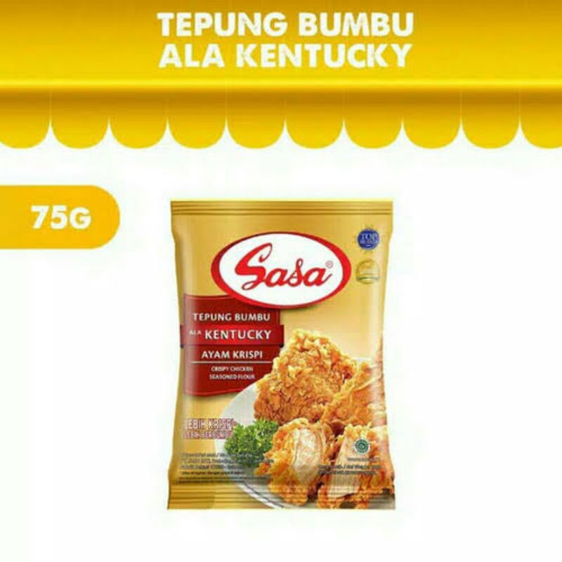 

Sasa Tepung Bumbu Ala Kentucky 75 Gram