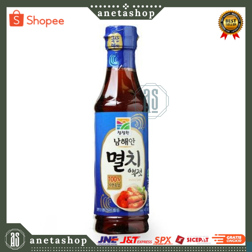 

Kecap Ikan Teri Korea / Anchovy Sauce 500gr Daesang Chung Jung One