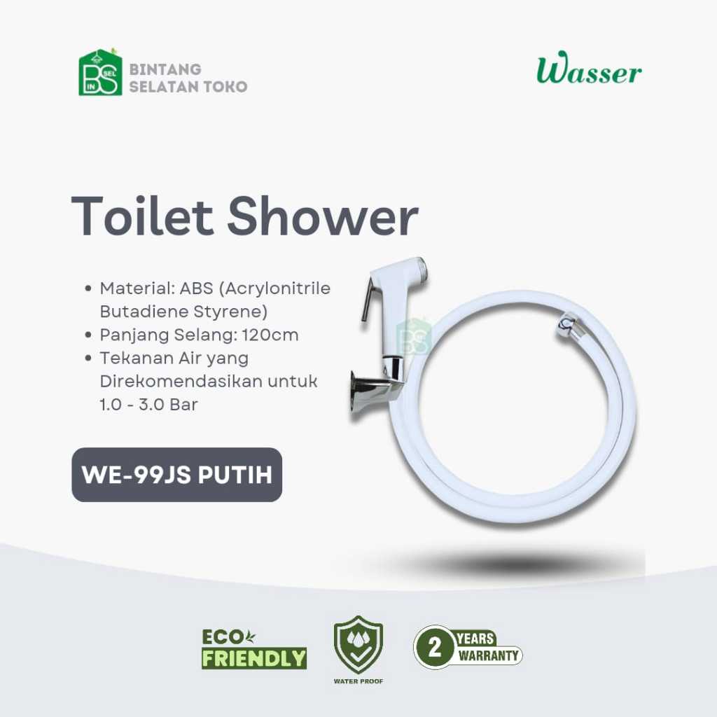 WASSER  WASSER-99JS  JET SHOWER TOILET