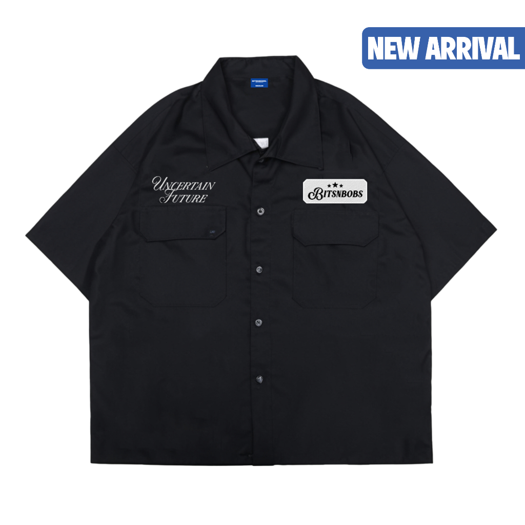 Bitsnbobs76 - Work Shirt Boxy Brice Black