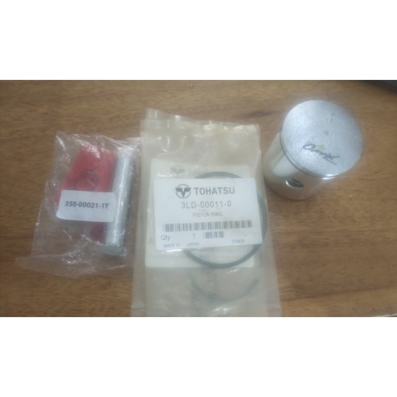 PISTON ASSY MESIN TEMPEL 15HP MERCURY /18HP TOHATSU