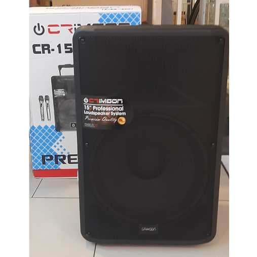 Speaker Portable Meeting - Crimson CR 15 Prestige 15 Inch