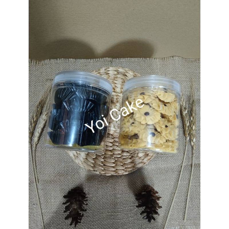 

kue kering Paket Semprit dan Coklat Ceria toples 600ml