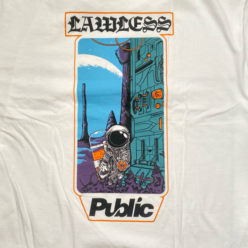 LAWLESS JAKARTA X PUBLIC VAPE - SIZE XL - New - Free Sticker