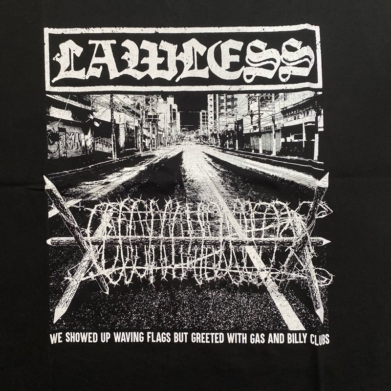 LAWLESS JAKARTA T SHIRT - Road - SIZE XL - NEW - Free Sticker
