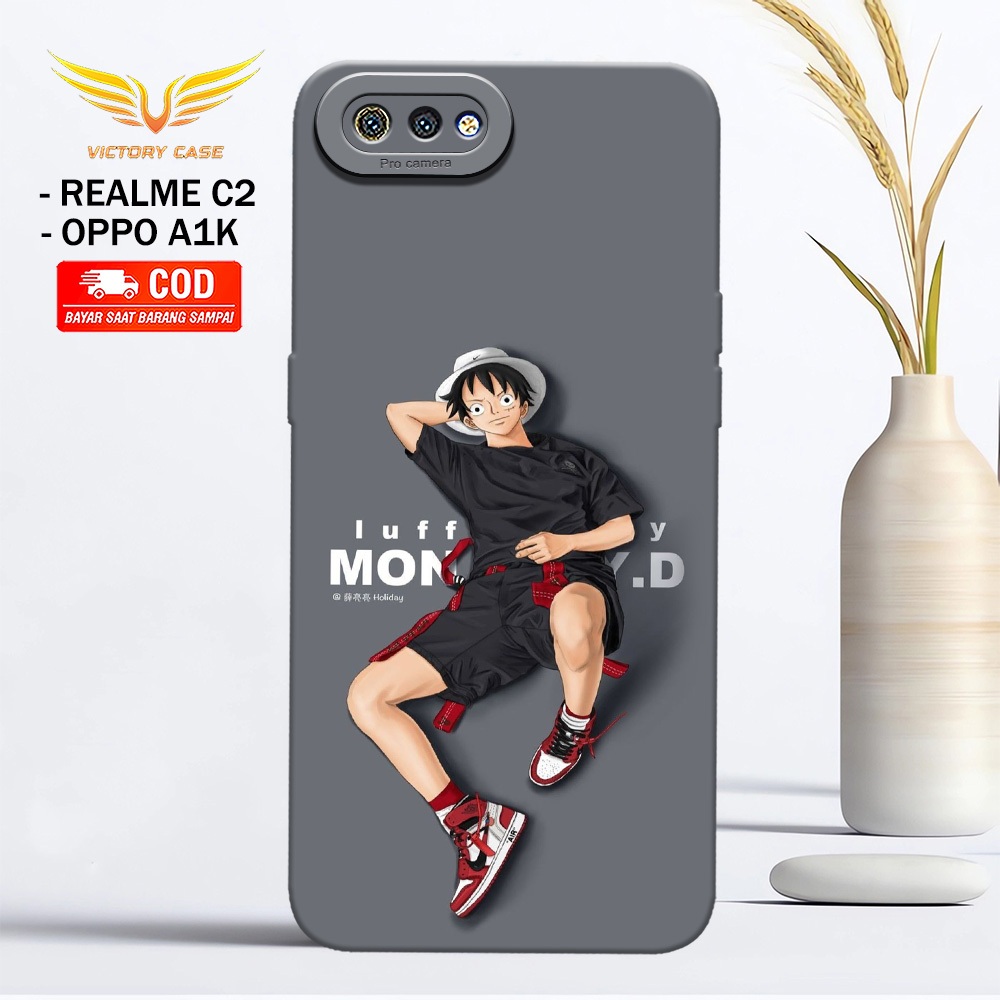 New Anime Case - Softcase Oppo A1K / Realme C2 - Terbaru - Case Hp Oppo A1K / Realme C2 - Casing Opp