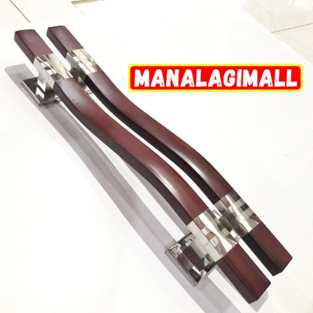 handle pintul kaki tembus SPB 45cm 60cm gagang taruikan pintu minimalis model terbaru murah mewah / 