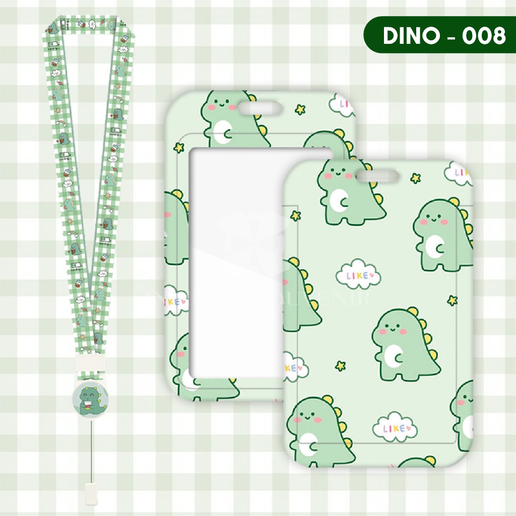 

RB (N017) ID Card Holder Tali Yoyo Dinosaurus / Nametag Yoyo / Card Holder Yoyo / Cat / Card Holder