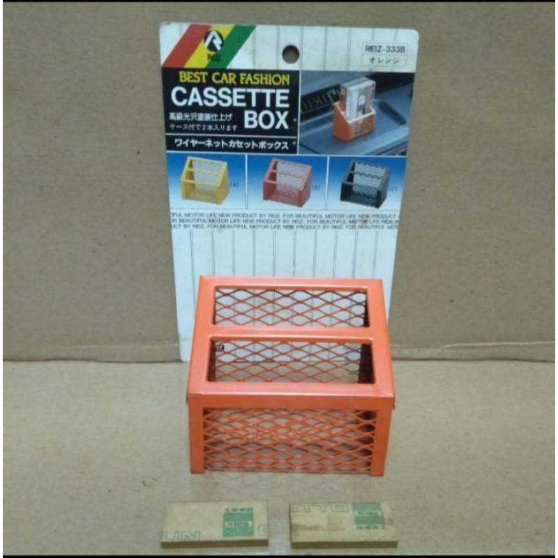 Tempat Kaset Pita Jadul Original Japan - Reiz Japan