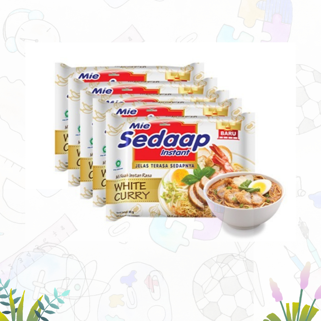 

Sedaap Mie Instan White Curry 6x81gr (6PCS)