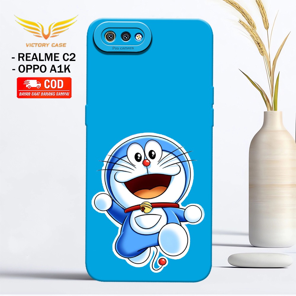 New Kartun Case - Softcase Oppo A1K / Realme C2 - Terbaru - Case Hp Oppo A1K / Realme C2 - Casing Op