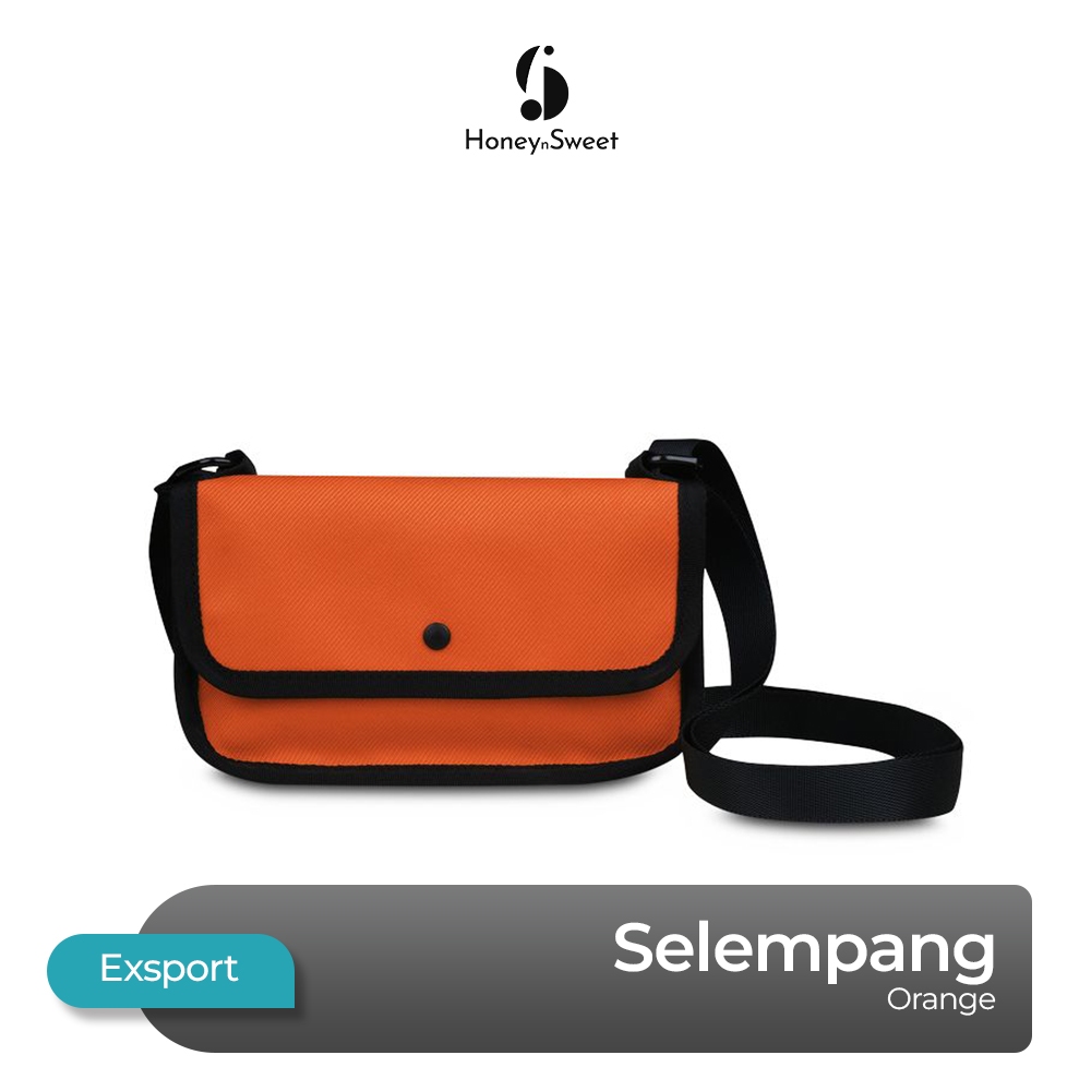 Tas Exsport Demisha Sling Bag Selempang Wanita Polyester - Orange