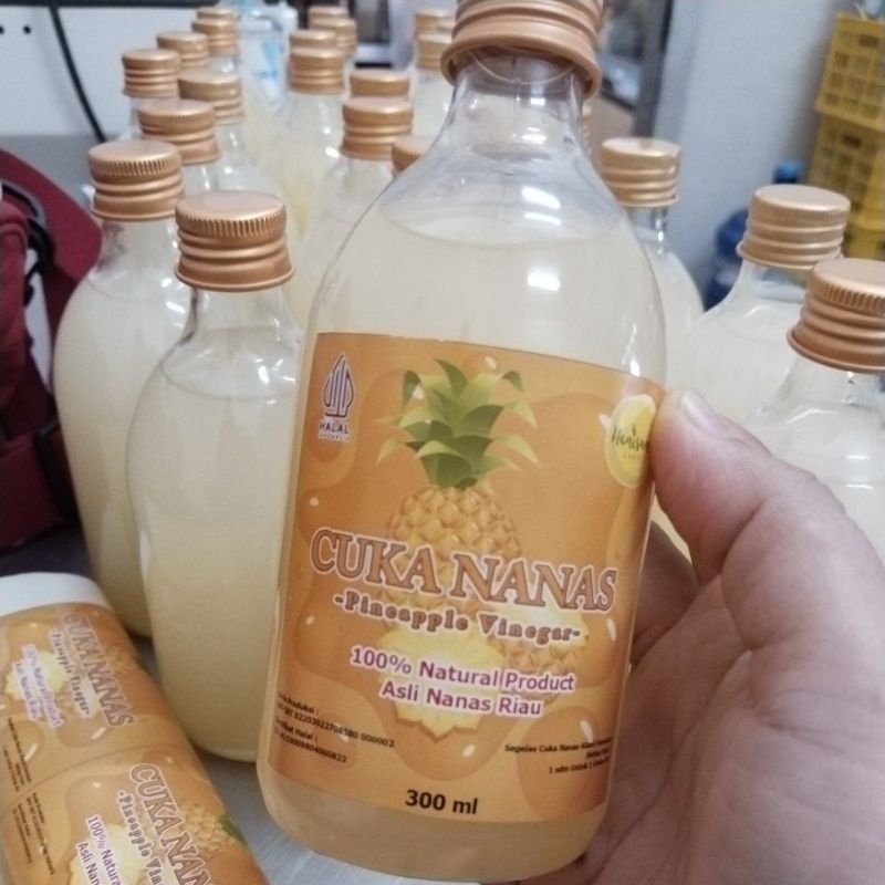 

Pineapple Vinegar (Cuka Nanas) 300ML Pekanbaru Riau