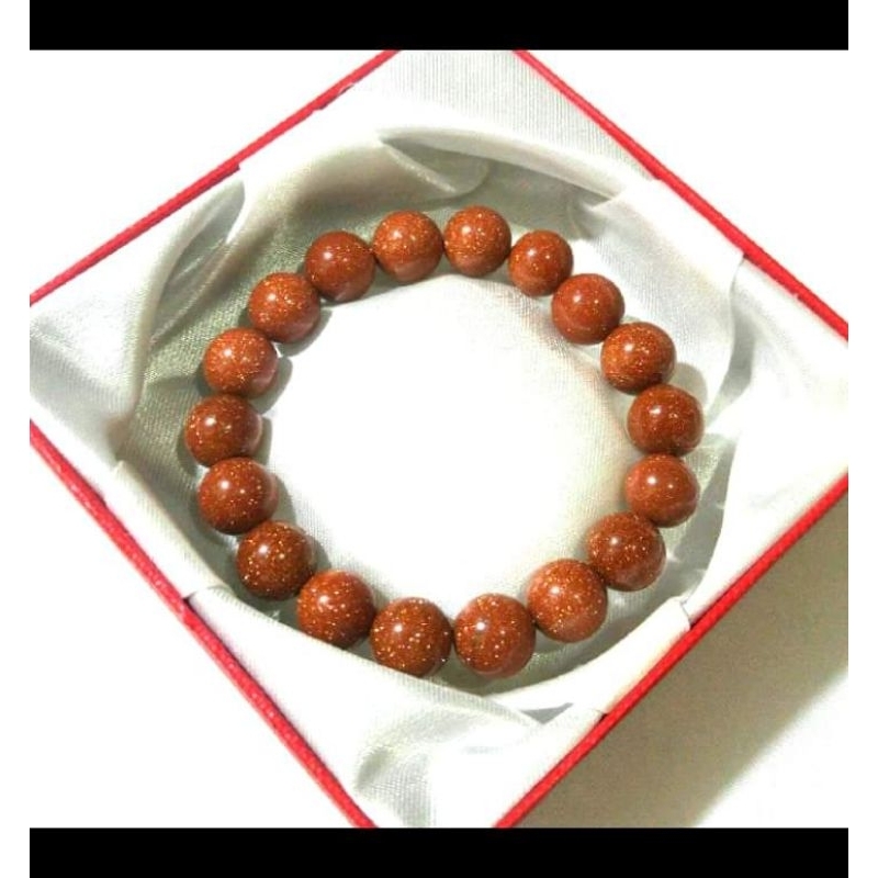 GELANG BATU PASIR EMAS ASLI IMPOR