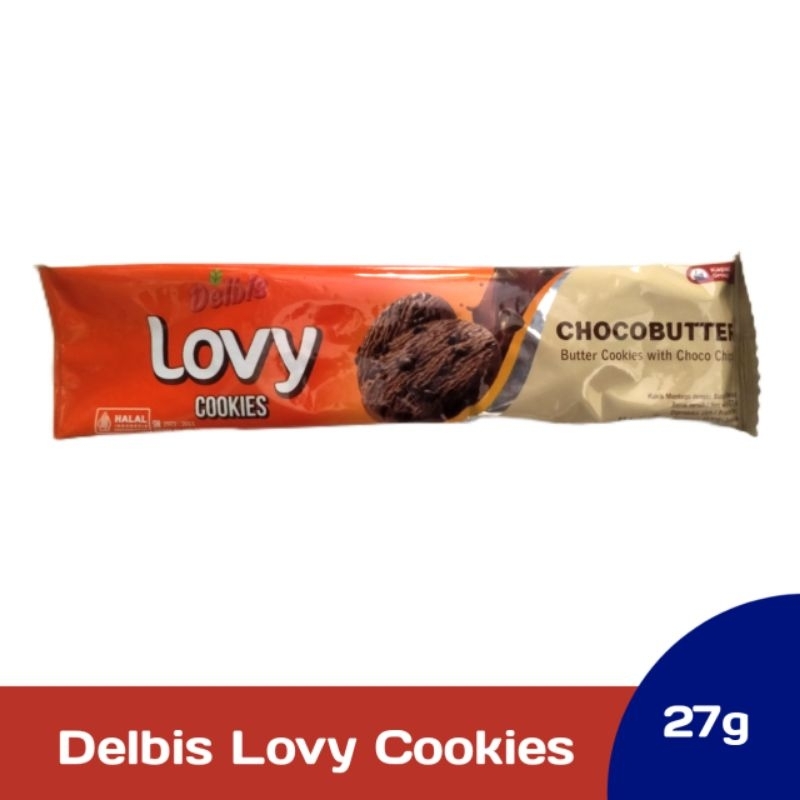 

Delbis Lovy Choco Butter Cookies 27g