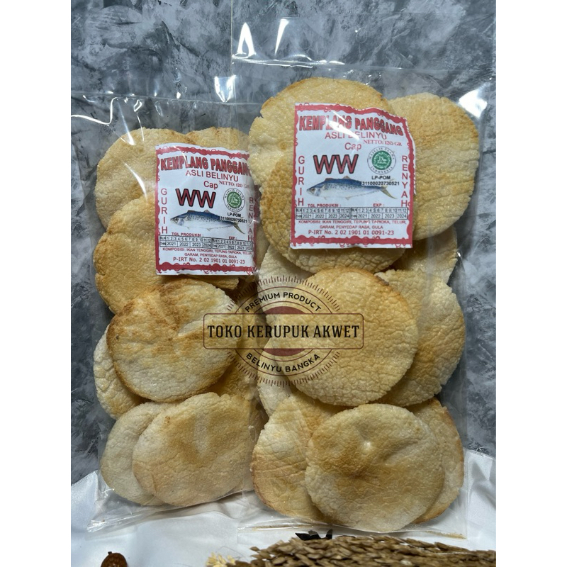 

Kemplang Panggang WW [ TOKO KERUPUK AKWET ]