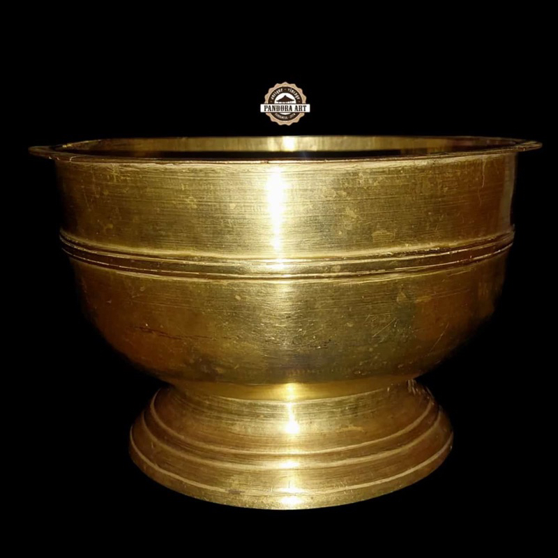 Bokor kuningan lawas ( B627 )