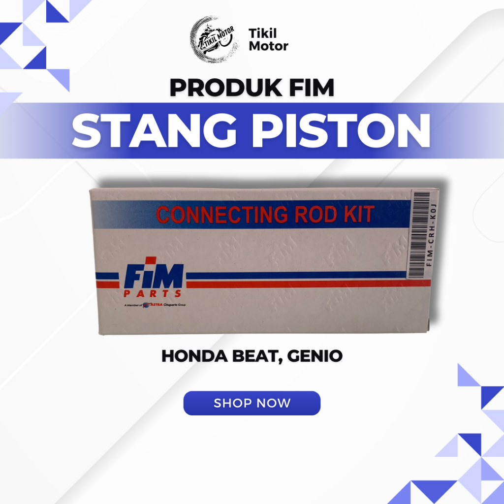 FIM Stang Piston Motor Honda Beat, Genio