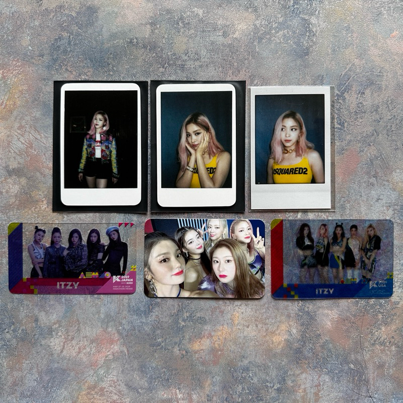 [READY] ITZY ICY BROADCAST RARE LIMITED PHOTOCARD PC PCS POLA KCON MNET MWAVE MEET N GREET YEJI LIA 