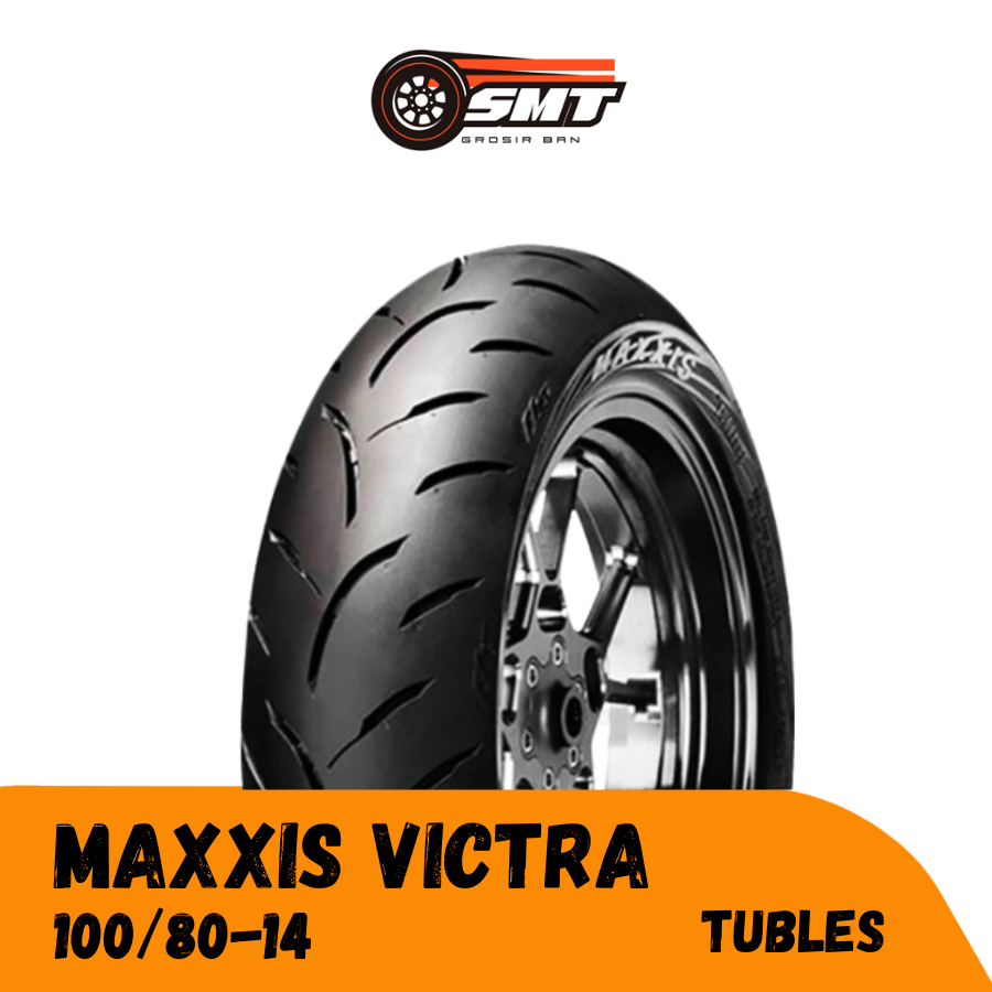 Maxxis Victra 100/80-14 Tubles Ban Motor Maxis Victra 100 80 14 Ban Motor Matic Mio Vario Beat