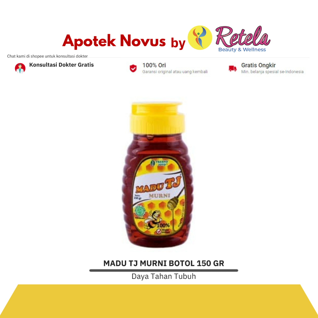 

MADU TJ MURNI BOTOL 150 GR