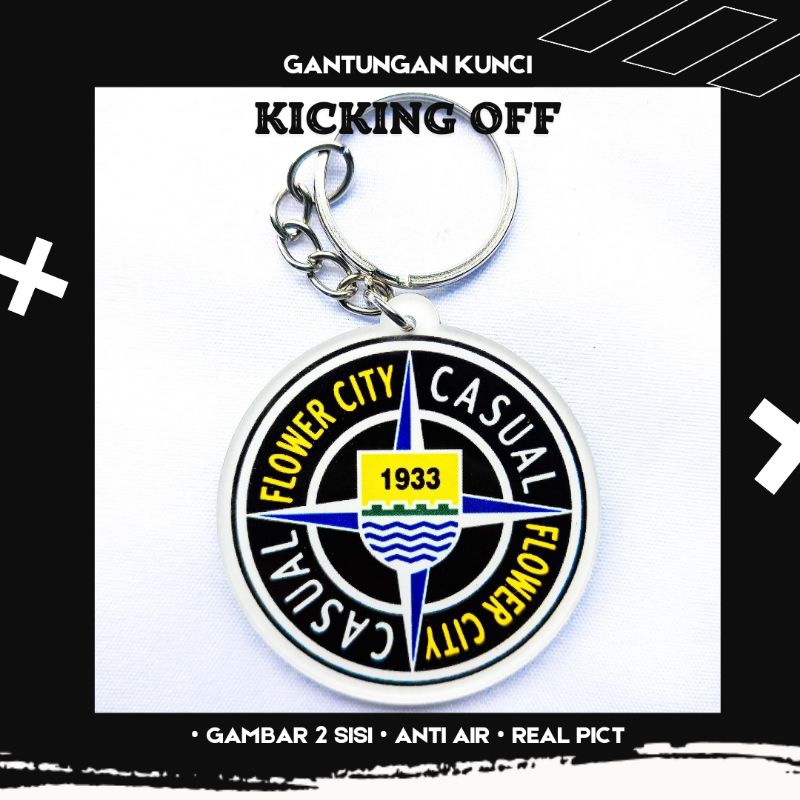 Gantungan Kunci Persib Bandung Bobotoh Casuals NW Flowers City Casuals 26ccBoys