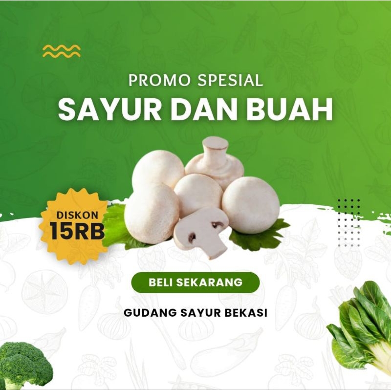 

Jamur Kancing 250 gr