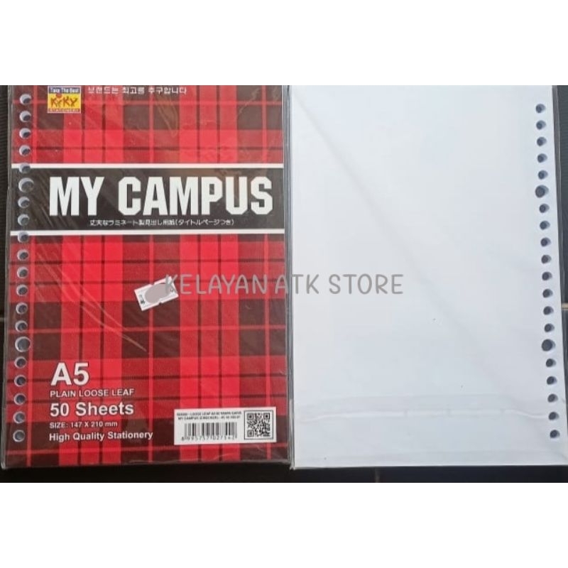 

ISI BINDER POLOS A5 50 LEMBAR KIKY