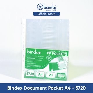 

PP Pocket A4 Bindex 5720 (1 pak)