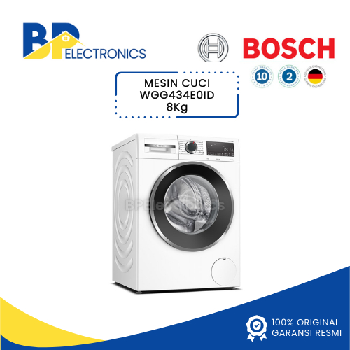 Bosch WGG434E0ID Mesin Cuci Bukaan Depan Serie 6 8 Kg