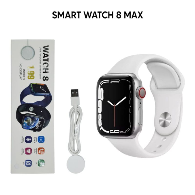 SMART WATCH 8 MAX Bluetooth Jam TANGAN PINTAR