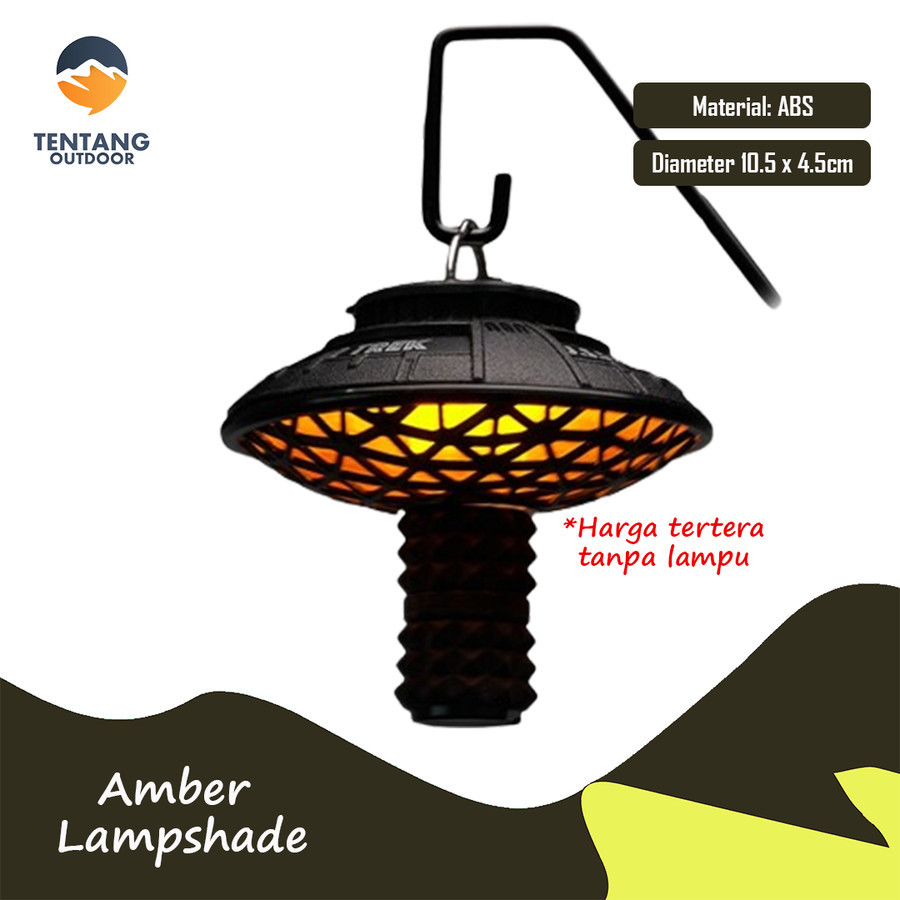 Goal Zero Lantern Aksesoris Lampu Camping WELLHIKE Amber Lamp Shade Kap Lampu Outdoor