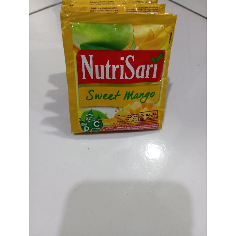 

Nutrisari sweet manggo 1 renceng