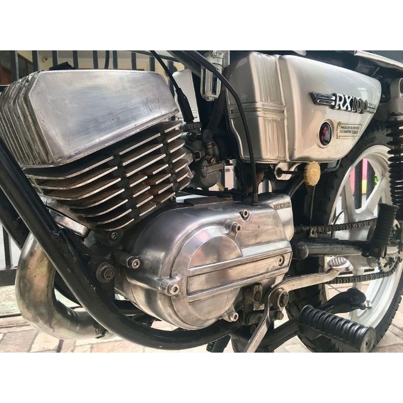 mesin bulatan rx 100, BPKB,STNK nomor rangka