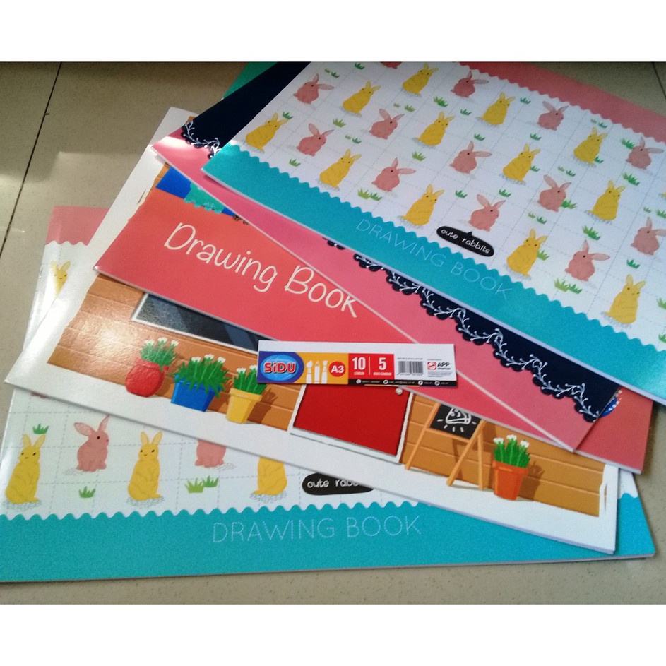 

SPESIAL DISCOUNT Buku Gambar 12gsm Drawing Book A3 SIDU