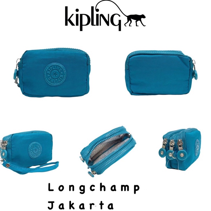 PRODUCT TERPOPULER DOMPET KOIN KIPLING 3 ZIPPER BEST SELLER