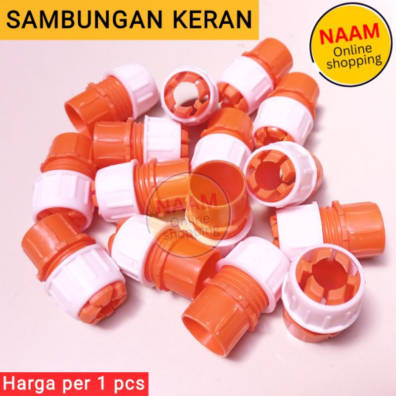 SAMBUNGAN SELANG KE KERAN PORTABEL - SAMBUNGAN PENGUNCI SELANG KE KRAN AIR