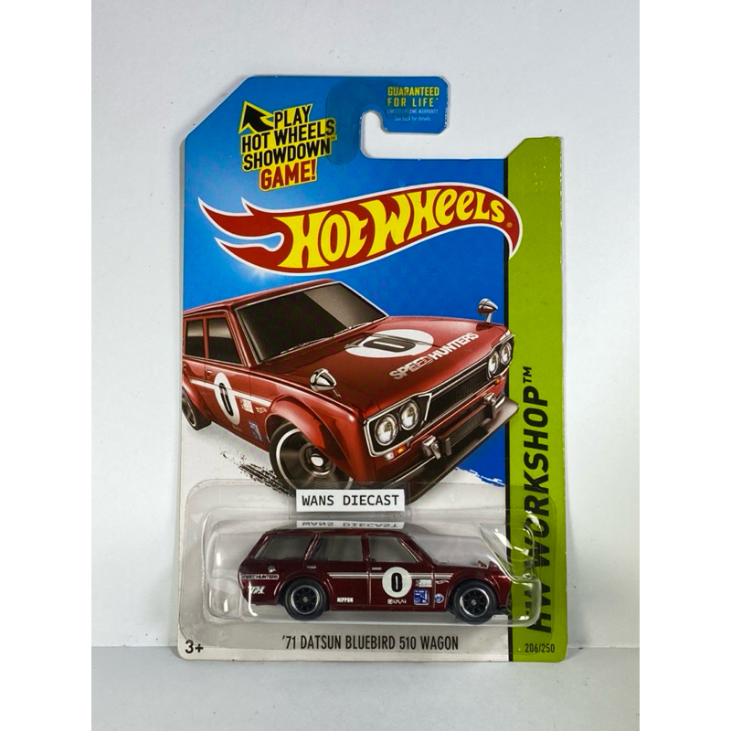 Hot Wheels Super Treasure Hunt 71 Datsun Bluebird 510 Wagon $TH THS STH Thunt rare diecast