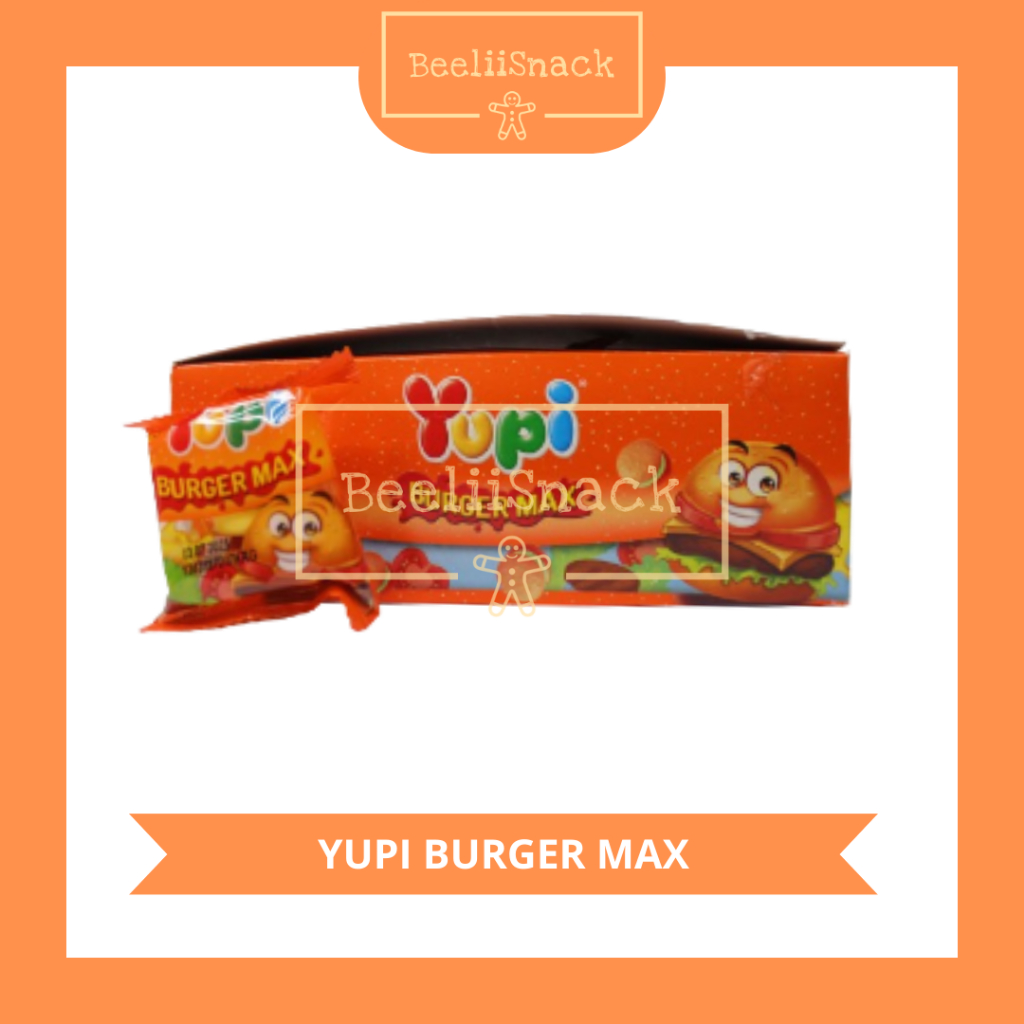 

Yupi Burger MAX XTRA Besar 10gr