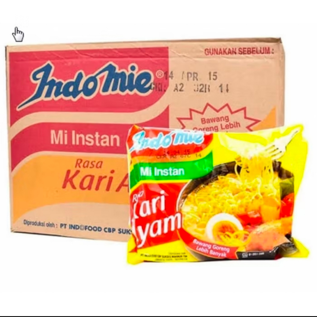 

Indomie KARI AYAM 1karton isi 40