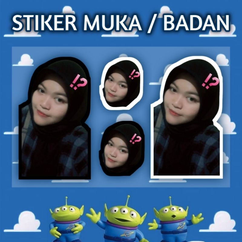 

STIKER MUKA / BADAN / KEPALA CUSTOM FOTO