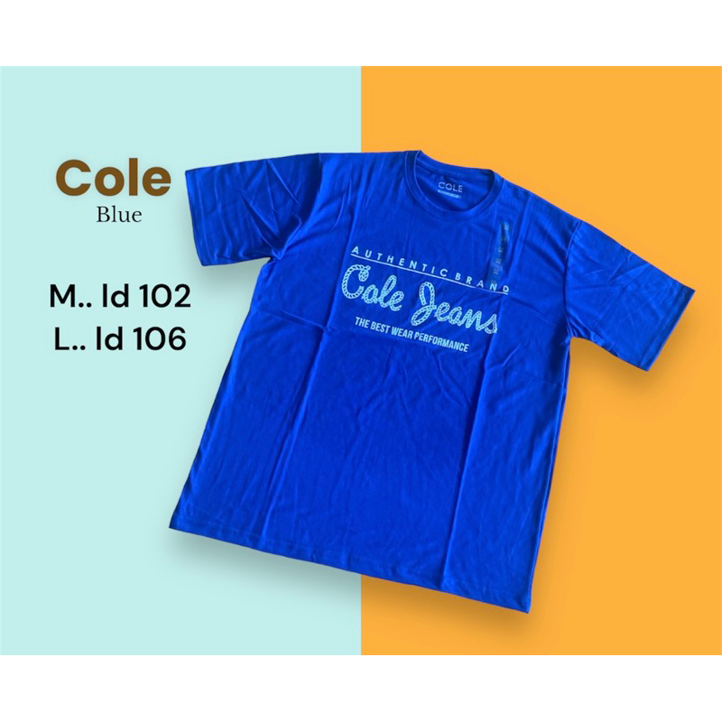 kaos cole original