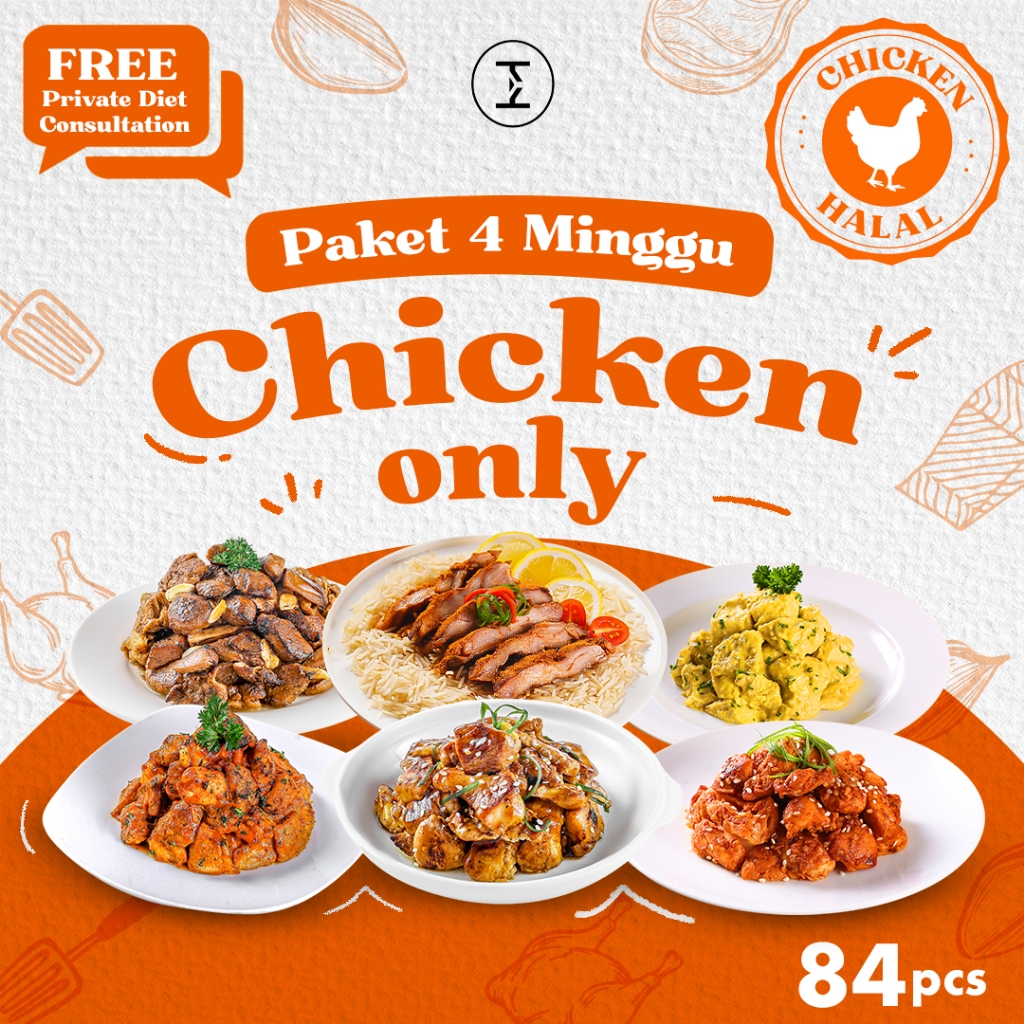 

Paket Diet Meal Prep 4 Minggu - Chicken