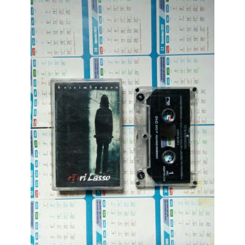 KASET PITA ARI LASSO - KESEIMBANGAN / KASET PITA LAGU ARI LASSO ALBUM KESEIMBANGAN