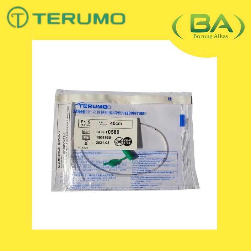 NGT Terumo  Selang Makan Pasien Terumo  Feeding Tube Terumo