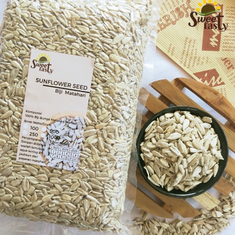 

DISKON SPESIAL Sunflower Seed Biji Matahari Kupas kuaci kupas Roasted Sunflower Seed 1 Kg