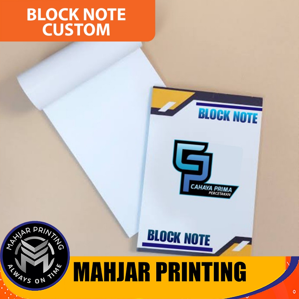 

Cetak Notebook/Blocknote Custom A6 dan A5 (Mohon Baca deskripsi sebelum Order)